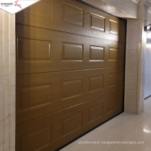 Glass Villa Vertical Folding Garage Door
